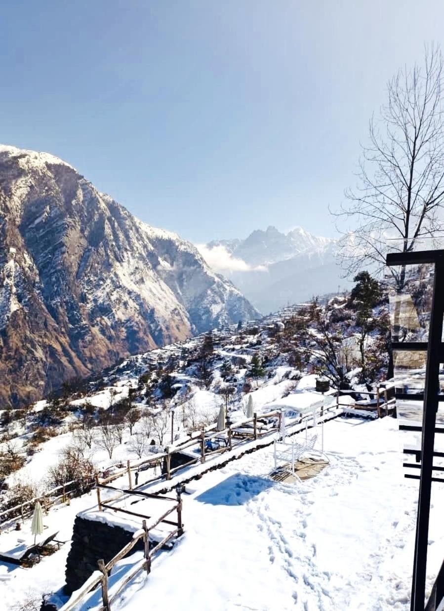 Faraway Cottages, Auli Joshīmath 外观 照片